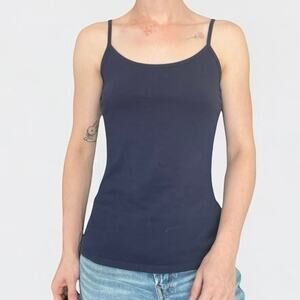 💙3 for $15 Natural Uniforms Navy Blue Modern Fit-Luxe Stretch Camisole